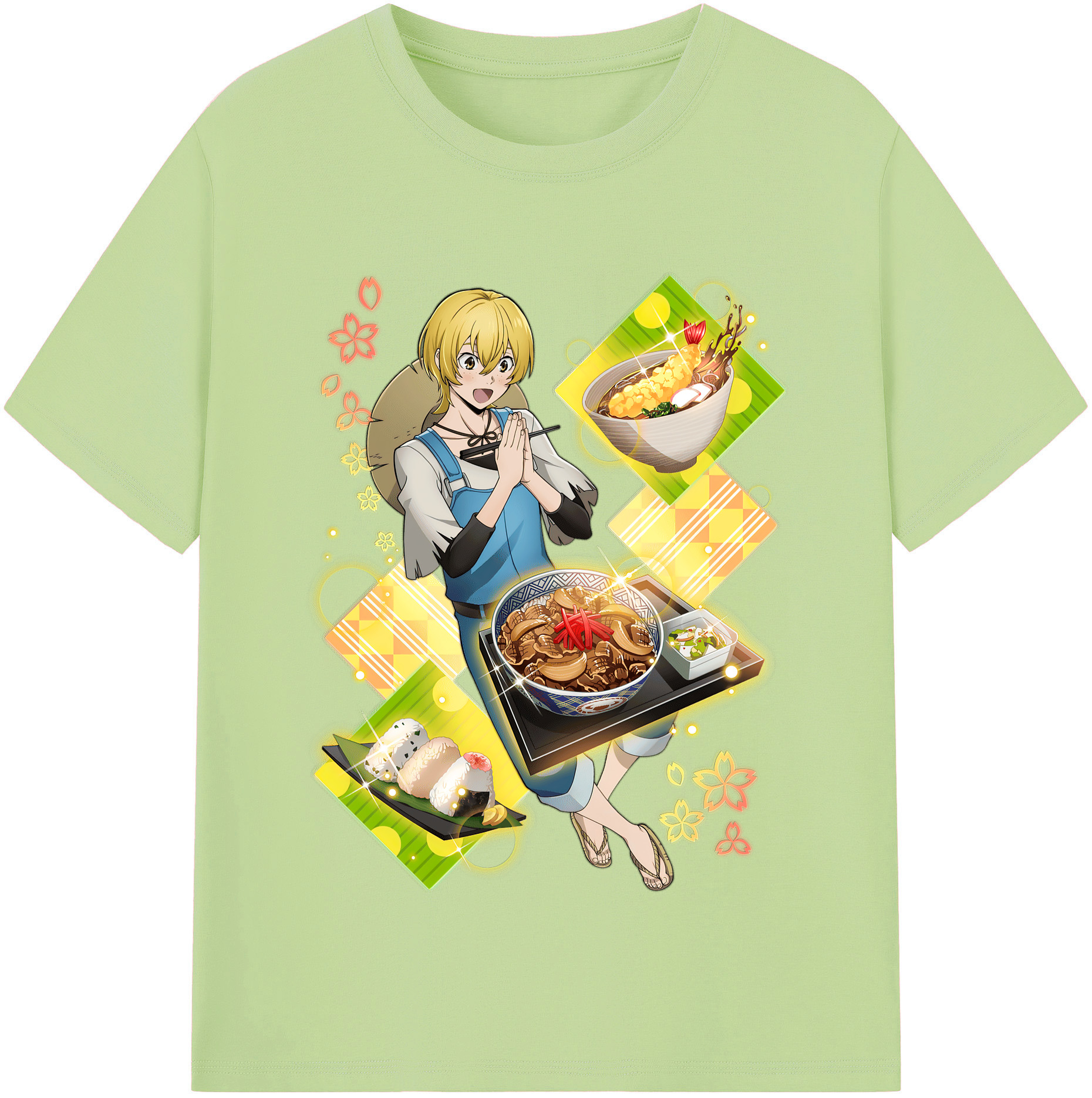 （画像用） 文豪ストレイドッグス Bungo Stray Dogs 綿100％半袖Tシャツ（フロントプリント）